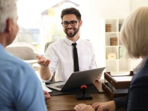 public adjuster license consultation with a client