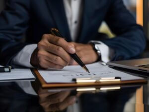 licensed public adjuster signing forms