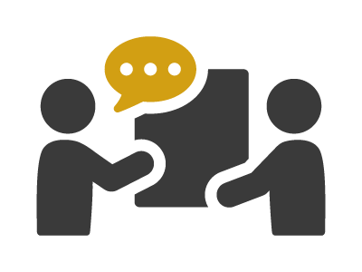 materials provided icon