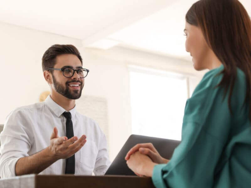 public adjuster on a planning session
